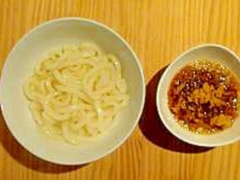 我が家の定番！つけうどん